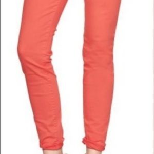 Gap Coral Cropped Jegging Size 16